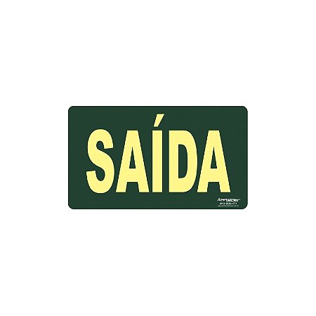 PLACA FOTOL. (SAÍDA) 12X24 - S12