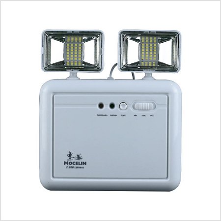 LUMINÁRIA BLOCO FAROLETE LED 2200 LUMENS SIRIBIS