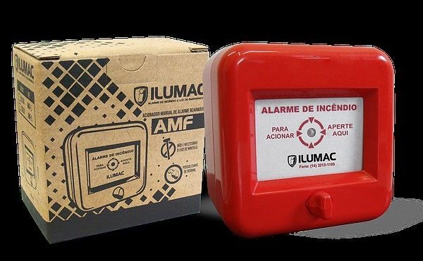 ACIONADOR DE ALARME CONVENCIONAL AMF-C - ILUMAC