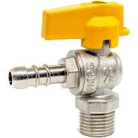 VALVULA (TORNEIRA) ANGULAR 1/2 M X 3/8 BM
