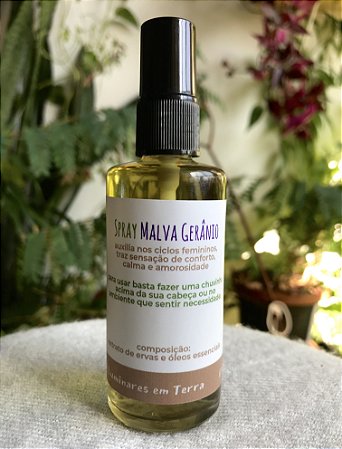 Spray terapêutico malva gerânio 60ml