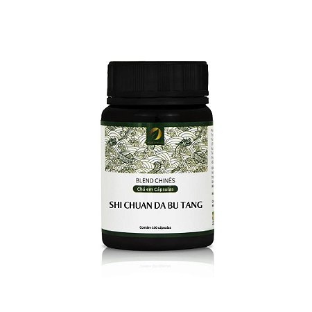 SHI CHUAN DA BU TANG - 100 Cápsulas 150mg - MTC Natural - Original