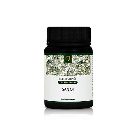 San Qi - Circulação e Vitalidade Vascular - 100 Caps - Original