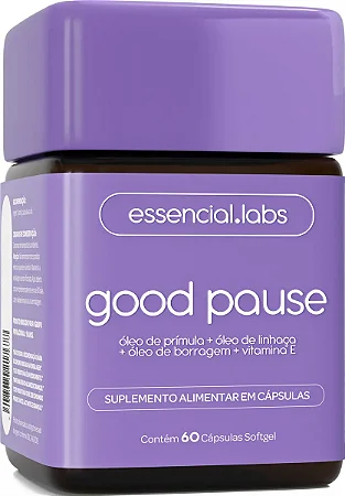 Good Pause Menopausa Essencial Labs Pribolin 60 Cáps Softgel