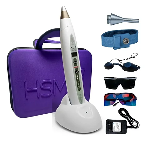 Aparelho de Laserterapia Recover MMO Mm Optics 100W – Com Pulseira ILIB e Bico de Acupuntura