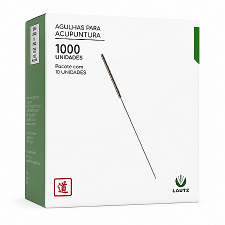 Agulha de Acupuntura Sistêmica Lautz 25x30 Importada – Cx c/ 1000