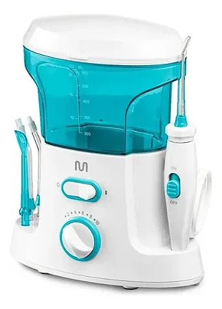 Irrigador Oral Clearpik Família 600ml Bivolt Multi Saúde – HC037 com 7 Bicos