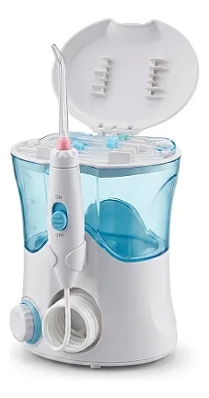 Irrigador Oral Bucal Nicefeel 600ml com 7 Bicos e 10 Níveis de Pressão