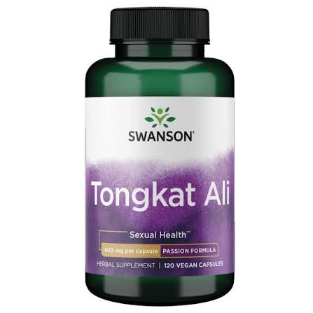 Swanson Tongkat Ali 400mg Importado 120 Cápsulas