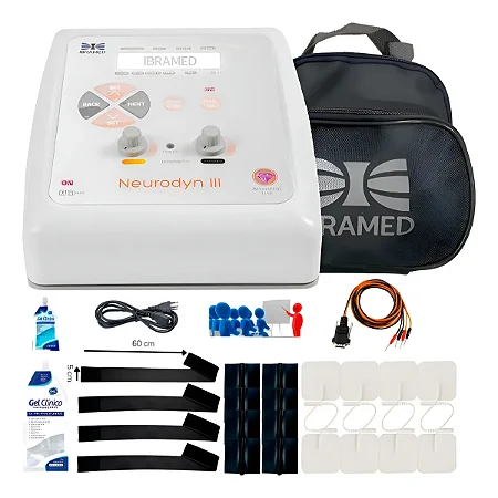 Neurodyn III Ibramed TENS FES 2 Canais
