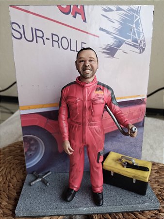 Escultura humanizada e personalizada (Topo de bolo)