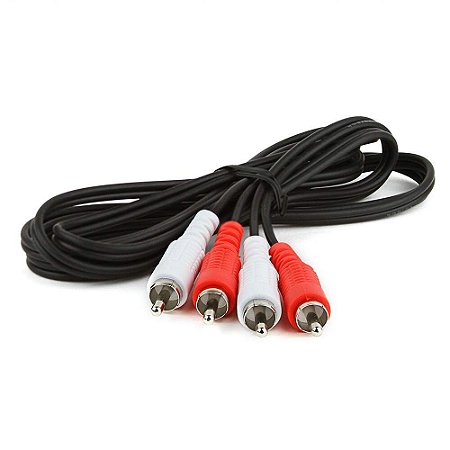 Cabo Áudio 2 RCA x 2 RCA Mxt 1.50 MTS