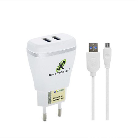 Carregador Ultra Rápido X-Cell XC-V.8-UR1 com USB