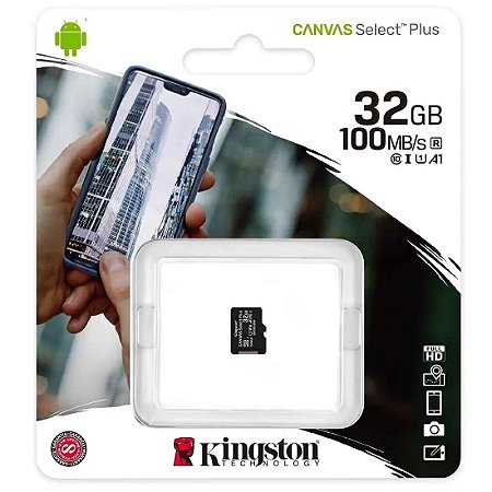 Cartão de Memória SDCS2 32GB 100MB/S Kingston