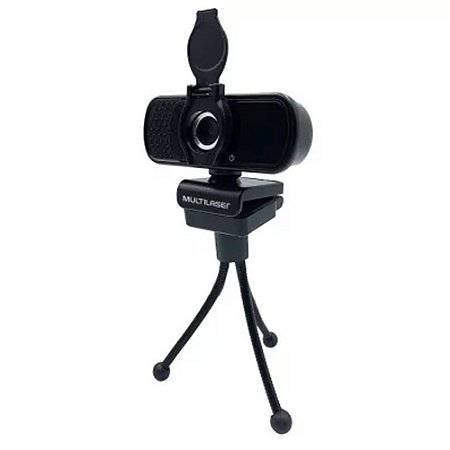 Webcam Multilaser WC055 1080p com Tripé