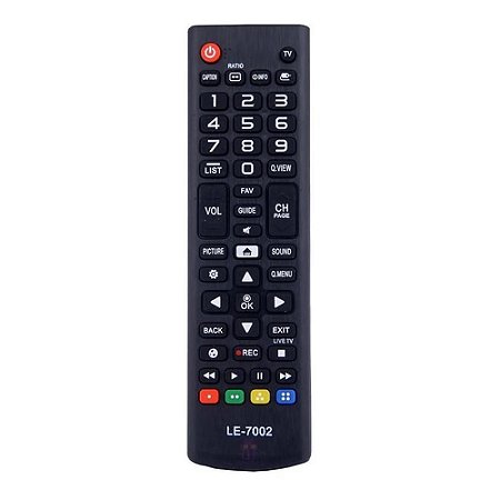 Controle Remoto para TV LG Lelong LE-7002