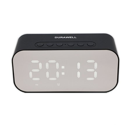 Rádio Relógio e Caixa de Som Durawell SPK-B015