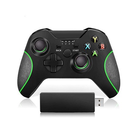 Controle para Xbox One sem Fio LH-808 Preto - Casa Sertaneja