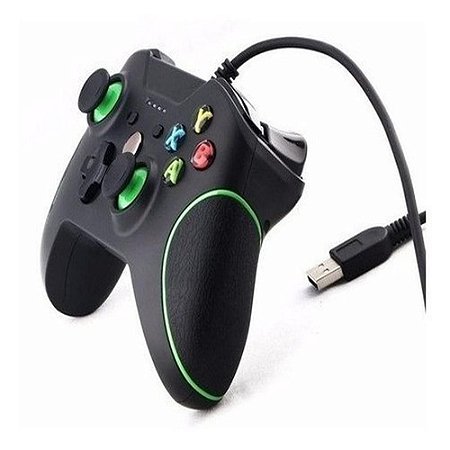Controle Xbox One Xzhang com Fio Preto