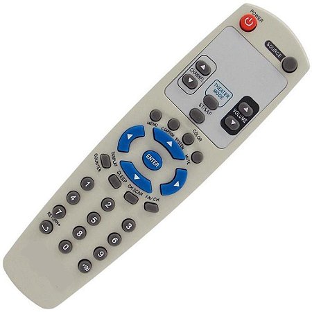 Controle Remoto para TV Gradiente Lelong LE-7222