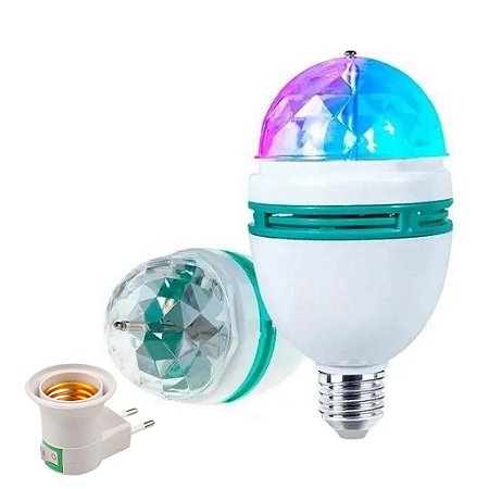 Lâmpada de LED Giratória Ecooda EC998 3W