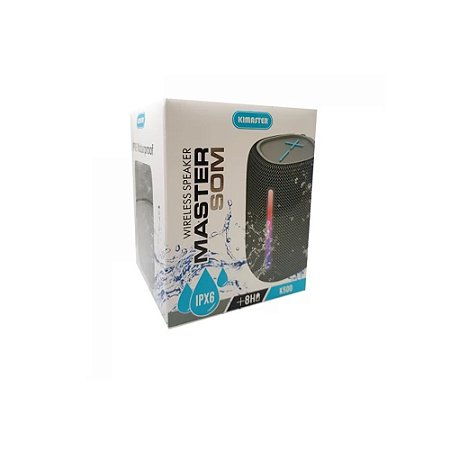 Caixa de Som Bluetooth Kimaster K500 5W Azul