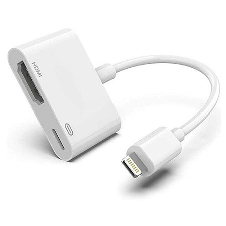 Adaptador Conversor Lightning x HDMI Loutus LT-846P Branco