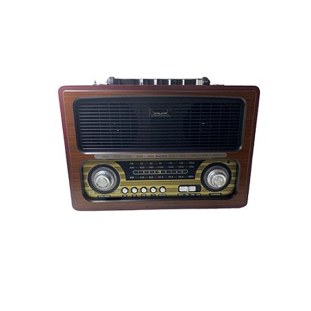 Rádio Song Star SS-888UBT FM/AM/SW-USB Marrom