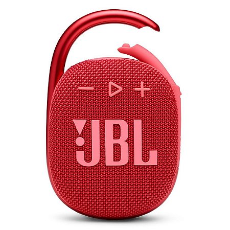 Caixa Som Bluetooth JBL Clip 4 Vermelha