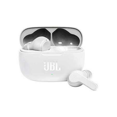 Fone Ouvido JBL WAVE200 Tws Bluetooth Branco