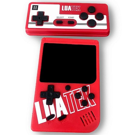Vídeo Game Mini Luatek C/Controle LPS-501 400 Jogos Vermelho
