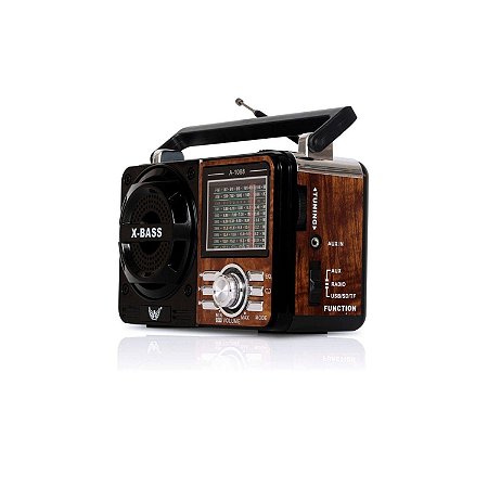 Rádio Altomex AD-1088 FM/AM 3W Marrom
