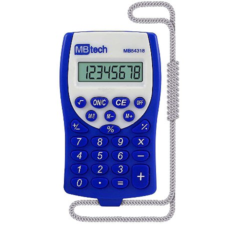 Calculadora Mbtech MB54318 8 Dígitos Roxa