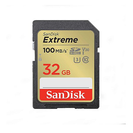 Cartão Memória SD SanDisk SDSDXVT Extreme 32GB