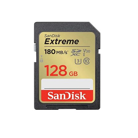 Cartão Memória SD SanDisk SDSDXVA Extreme 128GB