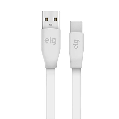 Cabo Tipo-C Elg TCUSBE 1,25Mts Branco