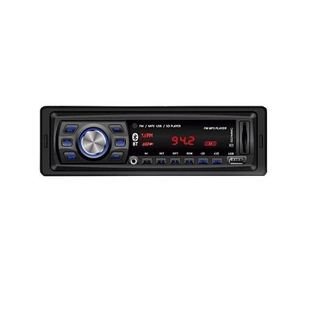 Auto Rádio Doorbem Bluetooth/AUX/SD/USB
