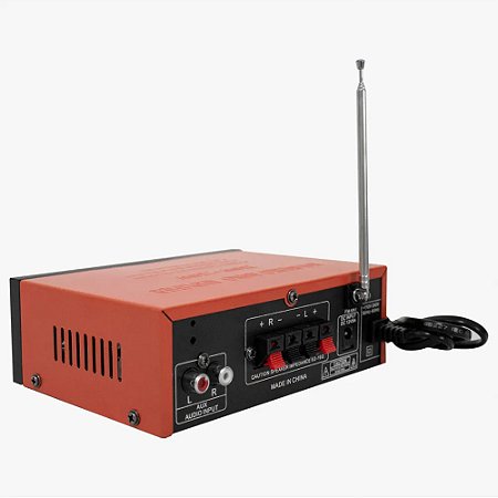 Amplificador Soundvoice RC02-BT Bivolt 60W