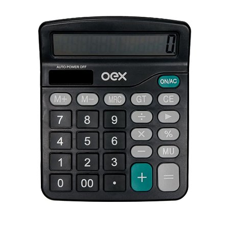 Calculadora Office OEX CL230 12 Dígitos Preto