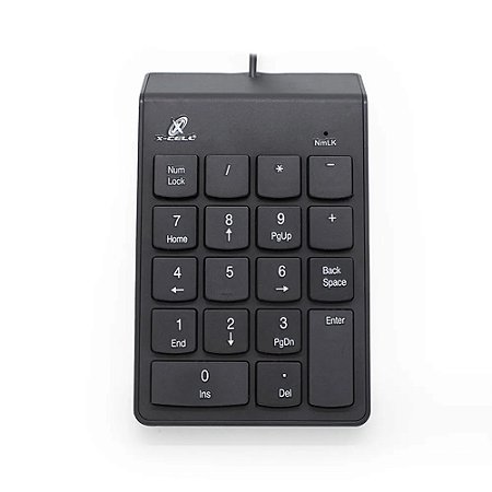 Teclado Numércio com Fio X-Cell XC-TN-01 Preto