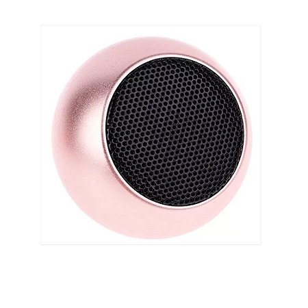 Caixa Som Mini Speaker M3 3W Rosa