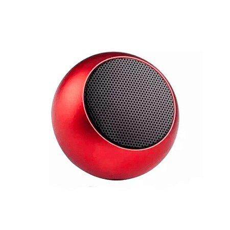 Caixa Som Mini Speaker M3 3W Vermelho