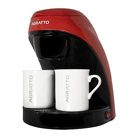 Cafeteira Agratto ACFP01L-01 2Xic 127V Vermelha