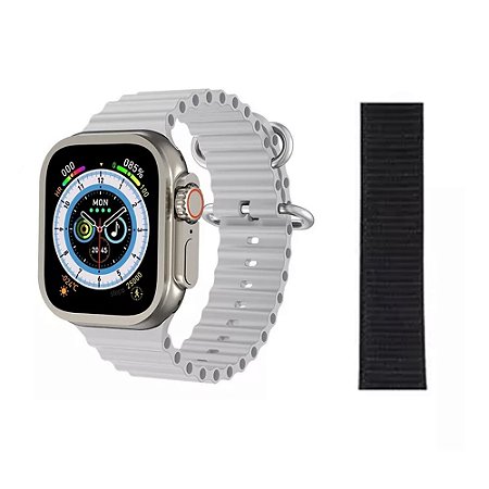 Smartwatch Wearfit Pro WK8 Ultra Cinza