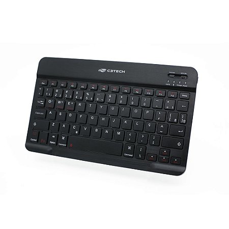 Teclado sem Fio Bluetooth C3 Tech K-BT40 Preto