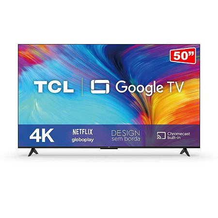 Smart TV TCL LED 50P635 50" Google TV 4K