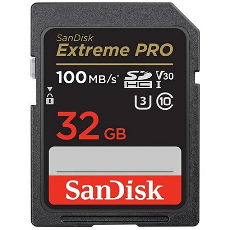 Cartão Memória SD Sandisk SDSDXXO Extreme Pro 32GB