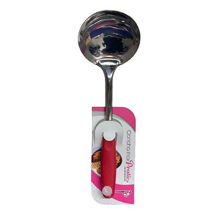 Concha em Inox Em Casa Tem Vermelho