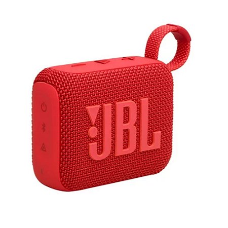 Caixa Som Bluetooth JBL GO 4 Vermelho