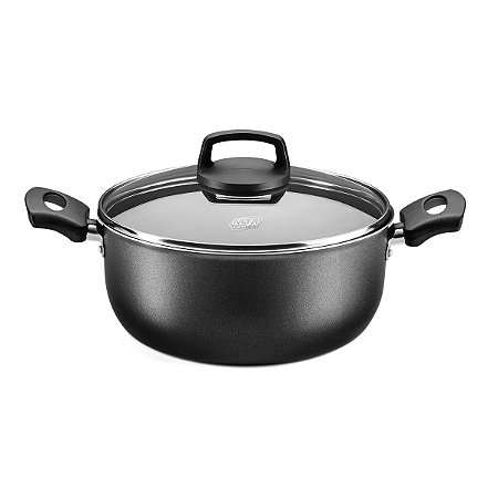 Caçarola MTA Antiaderente Cristal 16CM Grafite